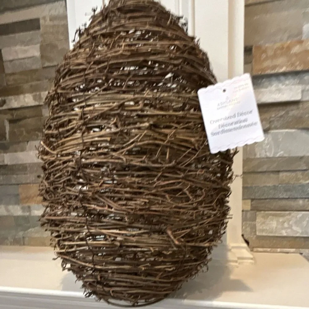 Ashland Artificial Easter Oversized Twig Egg Door Decoration, 16 Inch